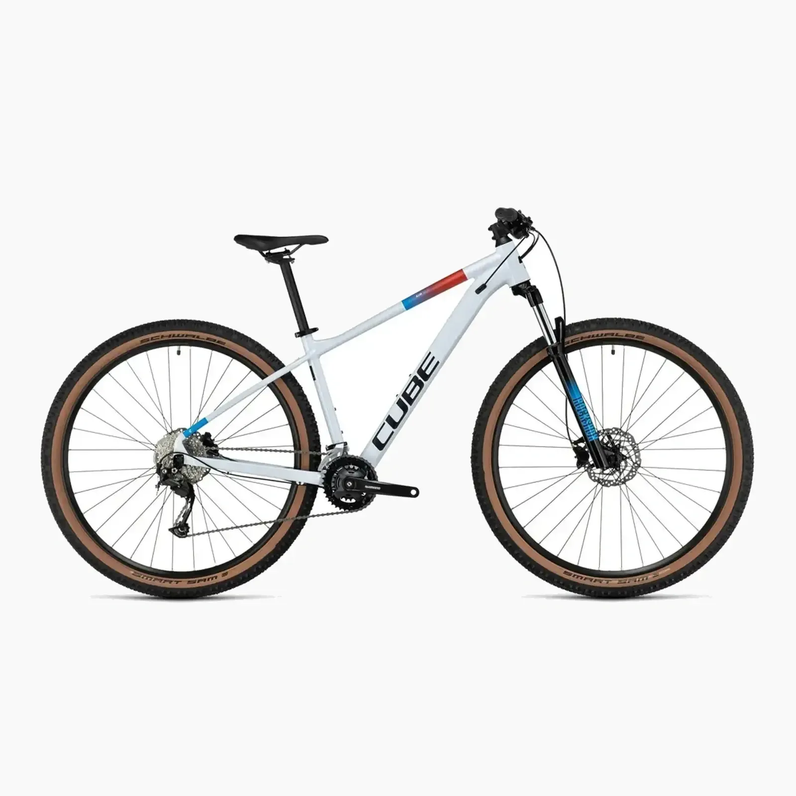 Cube Aim SLX White´n/Blue´n/Red 2023