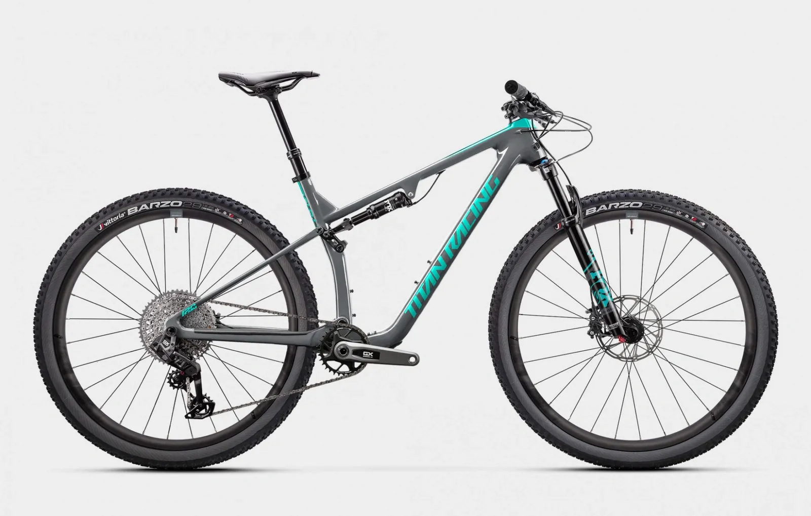 Titan Racing Cypher DC Carbon Elite Stonewall Grey 2025