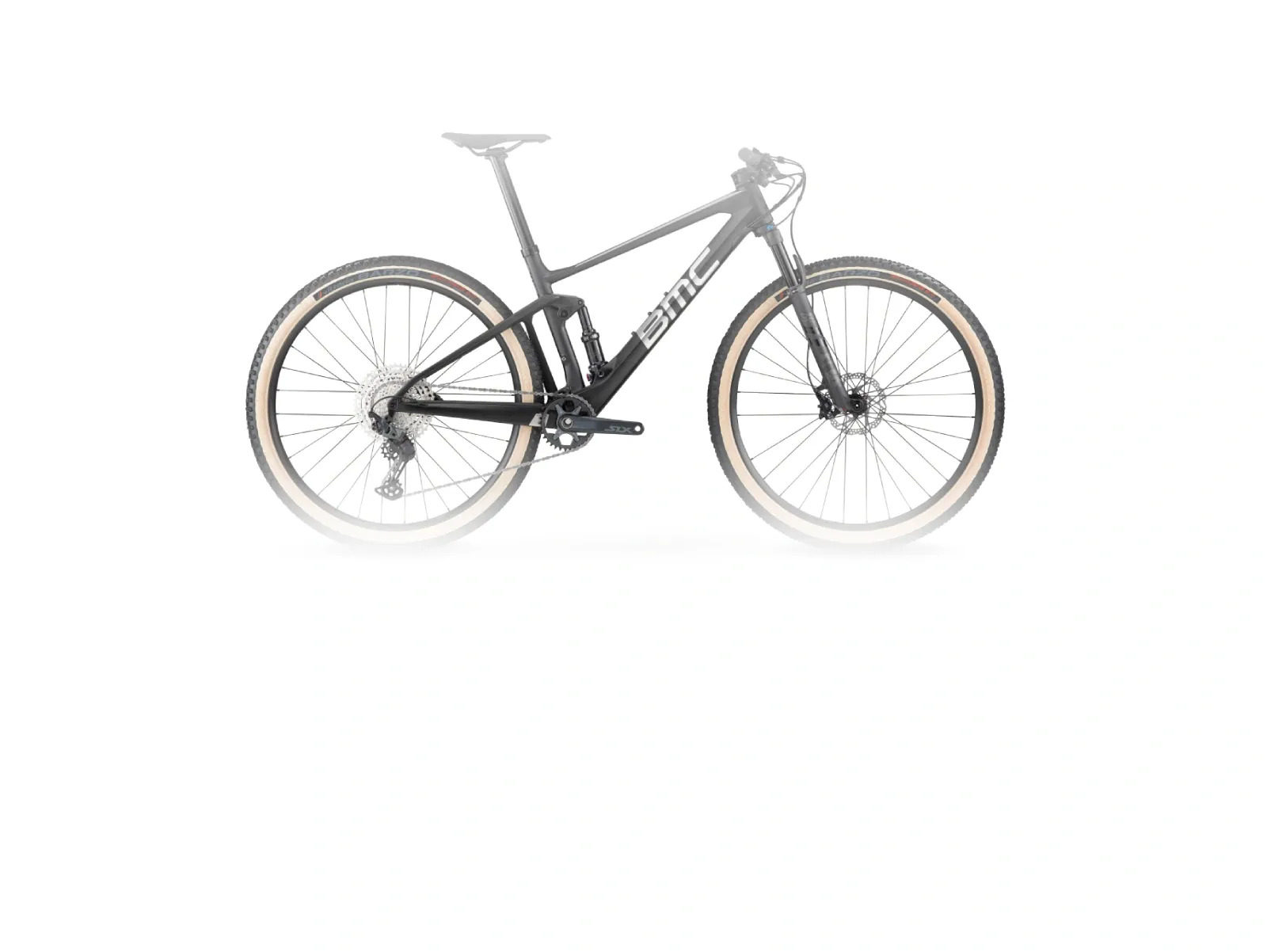 BMC Fourstroke 01 THREE SLX Карбон/Алюминий (Carbon/Brushed Alloy) 2022